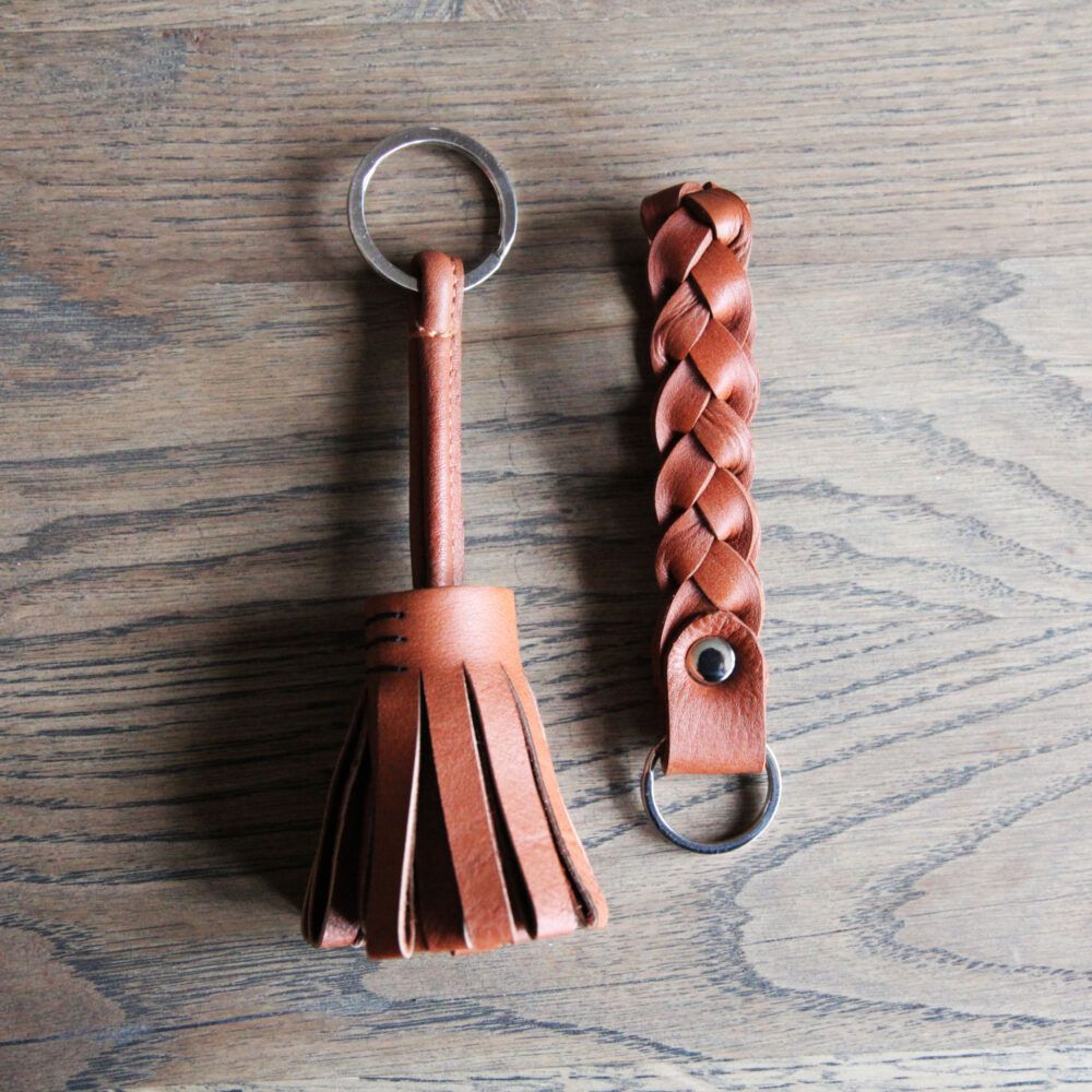 Keyrings-in-leather